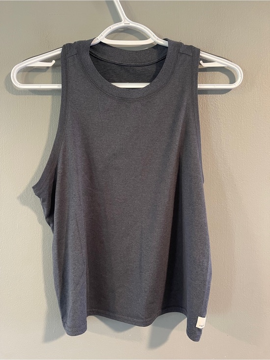 Vuori Tops - Vuori Energy Tank Blue Gray Heather Size Small